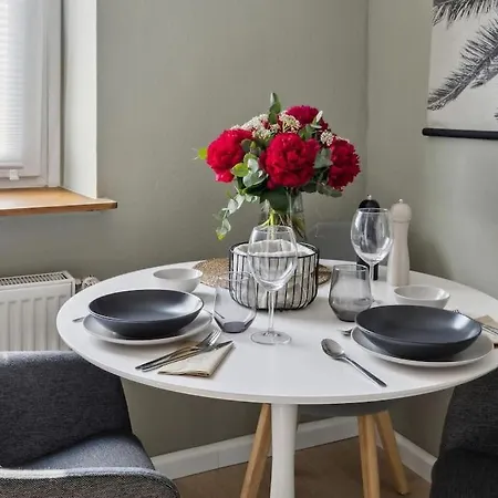 Stylisches Apartment, Parkplatz, Naehe Dus & Dortmund & Koeln & Essen