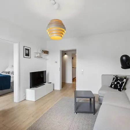 Stylisches Apartment, Parkplatz, Naehe Dus & Dortmund & Koeln & Essen