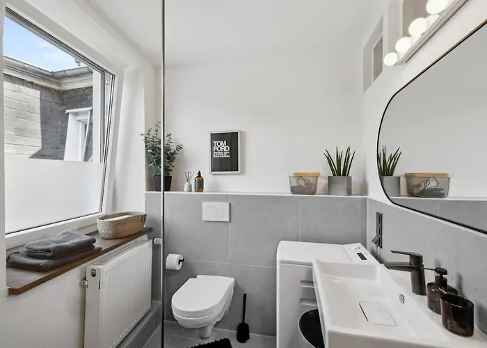 Stylisches Apartment, Parkplatz, Naehe Dus & Dortmund & Koeln & Essen 公寓