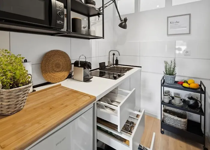 Stylisches Apartment, Parkplatz, Naehe Dus & Dortmund & Koeln & Essen *